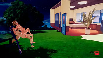 Địt Nhau Gay Genshin: Gorou Bị Shogun Futanari Đụ